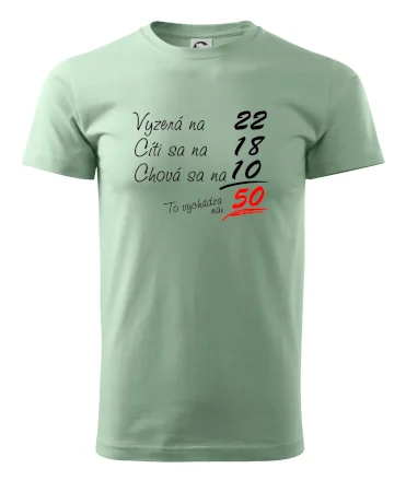 Vyzerá, cíti sa, chová sa - 50 rokov