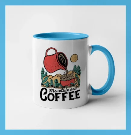 Mountain and Coffee