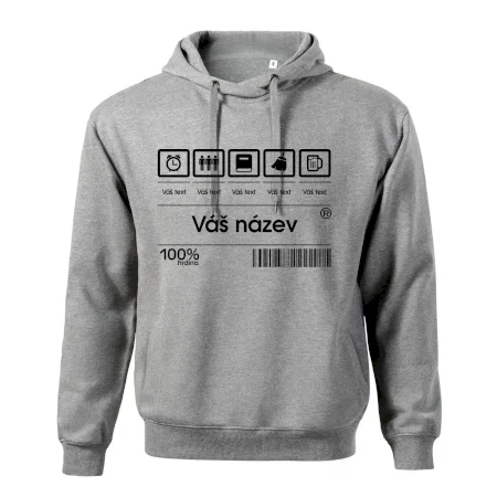 Čárový kód - Vlastní text