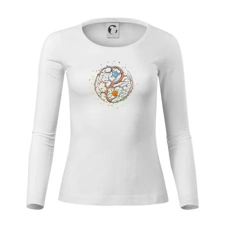 Yin & Yang strom - zima, leto