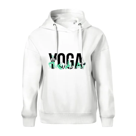 Yoga nápis farebný