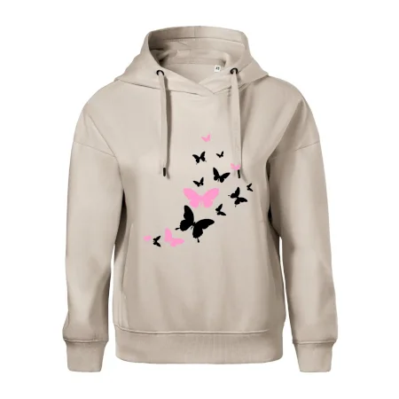 Motýle ružovo čierni