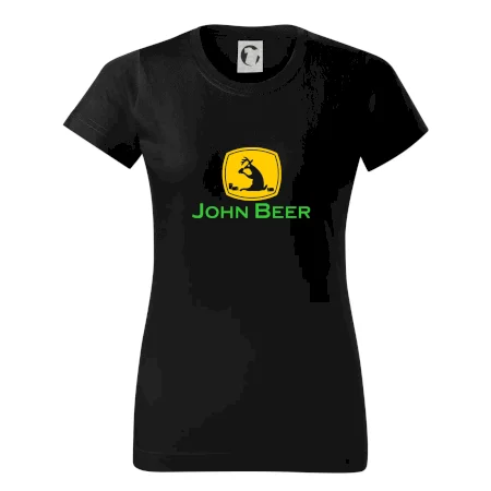 John Beer jeleň s pivom