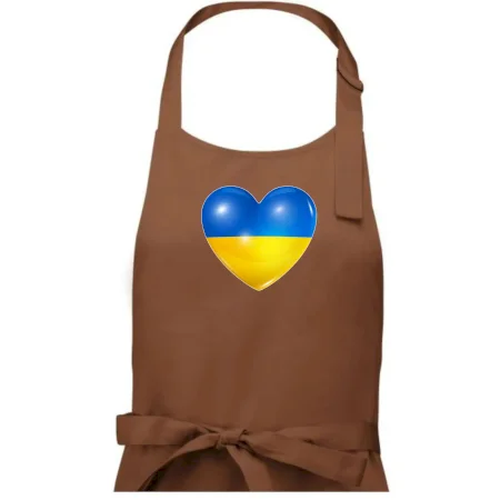 Ukrajina srdce vlajka