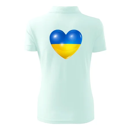 Ukrajina srdce vlajka