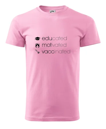 Educated motivated vaccinated