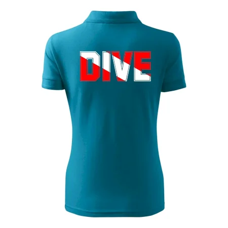 Dive nápis vlajka