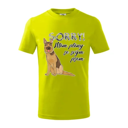 Nemecký ovčiak - Sorry, mám plány