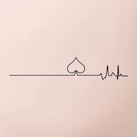 Poker EKG listy piky