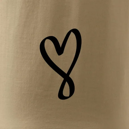 Srdce nekonečno na prsník