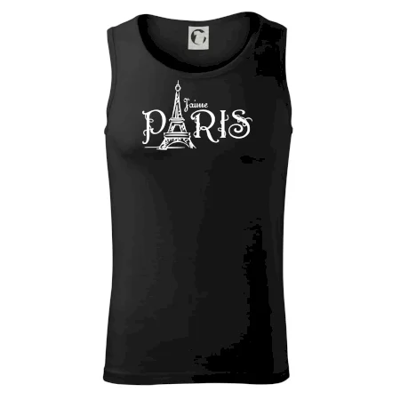 Paris nápis Eiffelovka rovný