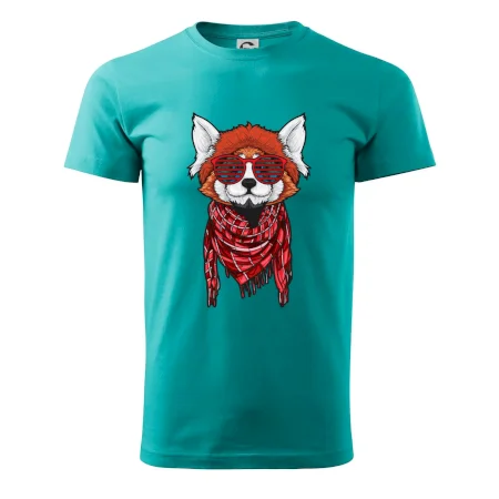 Červená panda hipster