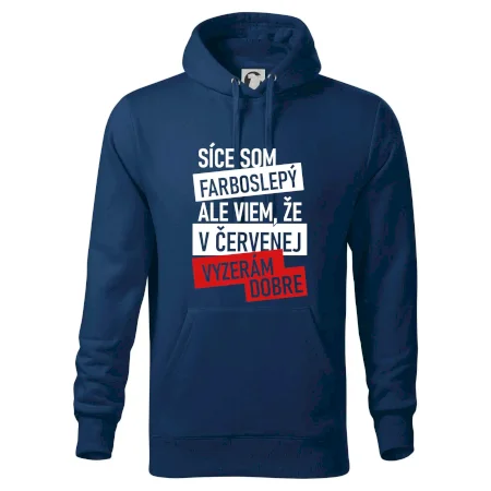 Síce som farboslepý, ale viem, že v červenej vyzerám dobre