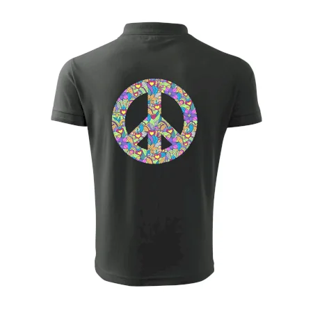 Peace symbol mandela