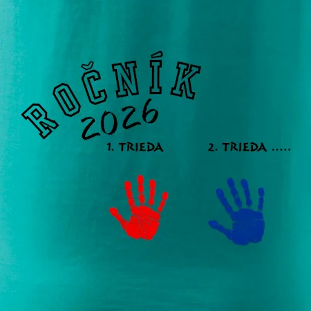 Odtlačky dlaní - základná škola - 9 rokov