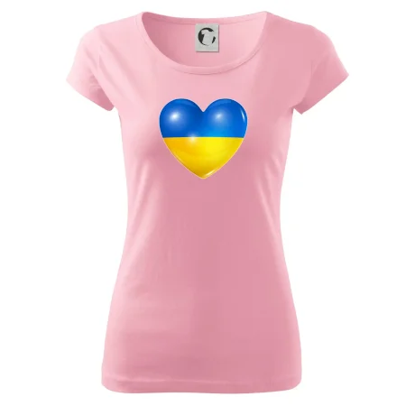 Ukrajina srdce vlajka