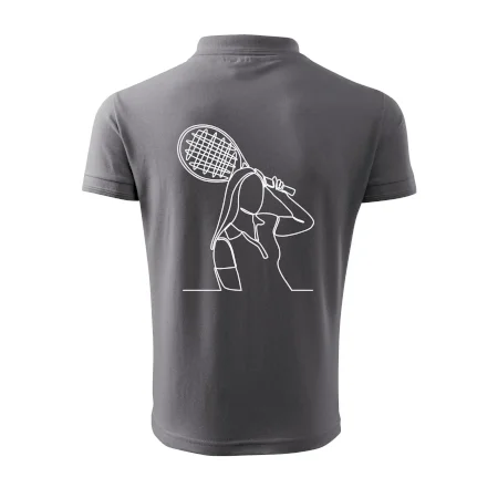 Tenistka jedným ťahom