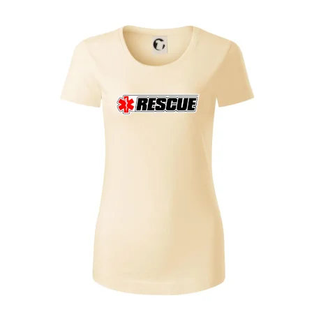 Záchranár rescue kríž červený