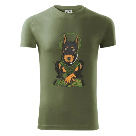 Bojový doberman (Pecka design)