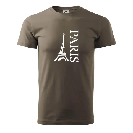 Paris nápis Eiffelovka na výšku