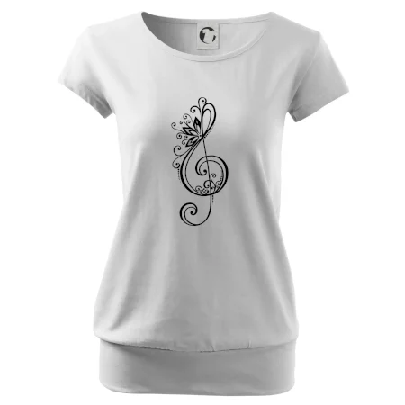 Husľový kľúč kvety