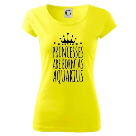 Princesses are born as Aquarius - Vodnár