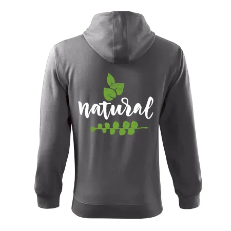 Natural - nápis v listoch