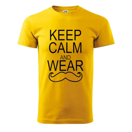 Keep calm and wear mustache