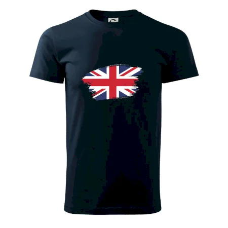 Britská vlajka roztrhaná