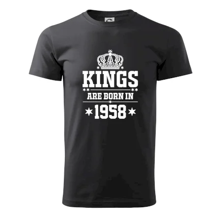 Kings are born in 1958