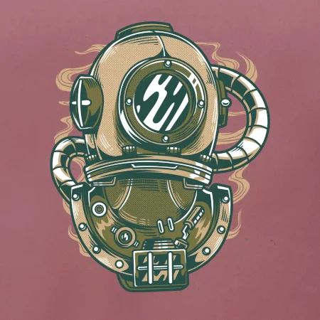 Starý potápačský skafander