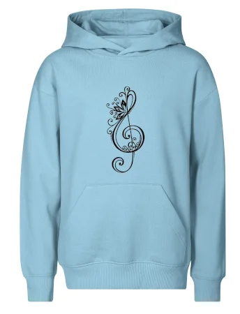 Husľový kľúč kvety