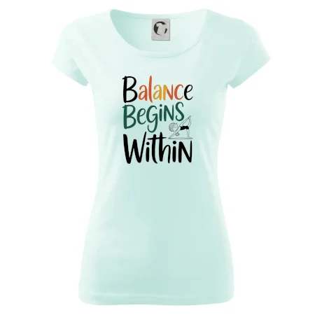 Balance begins within