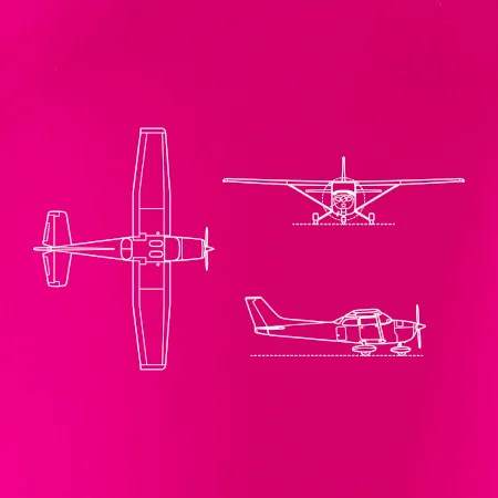 Obrys Cessna 172 Skyhawk