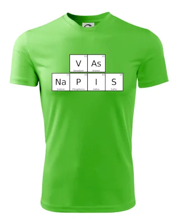 Vlastný nápis - periodická tabuľka