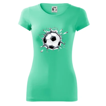 Futbalová lopta v triku