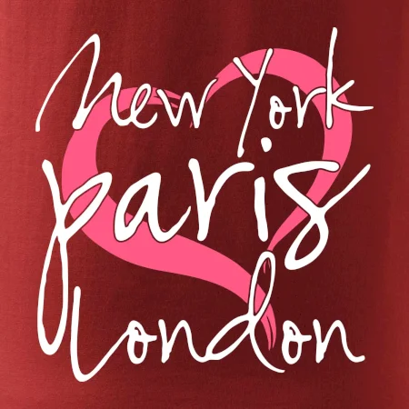 I love NYC Paris London
