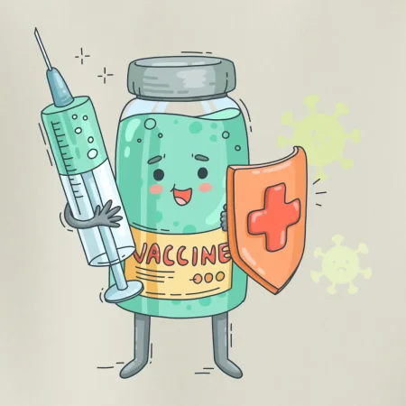 Cartoon vaccine