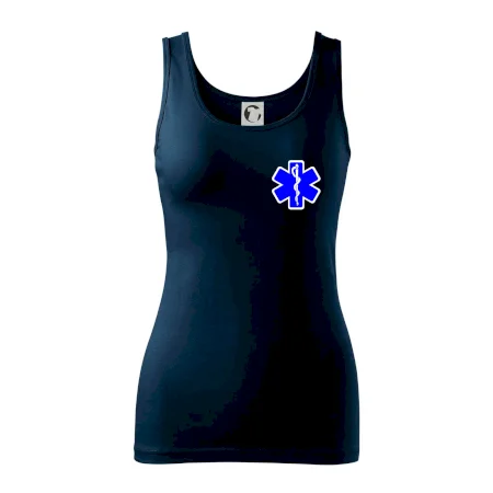 Rescue - Hviezda na prsníku + nápis na chrbte