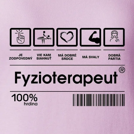 Čiarový kód fyzioterapeut