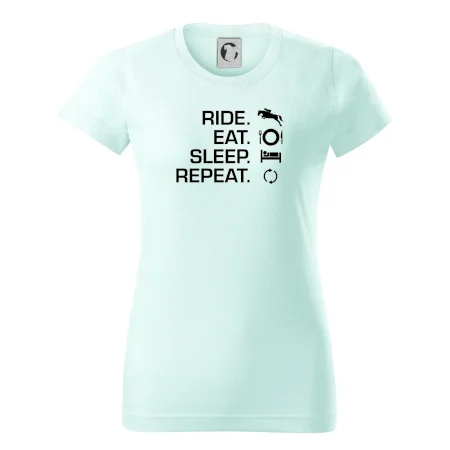 Ride Eat Sleep Repeat Kôň