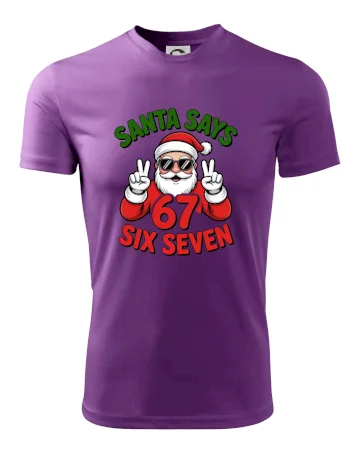 Santa says 67