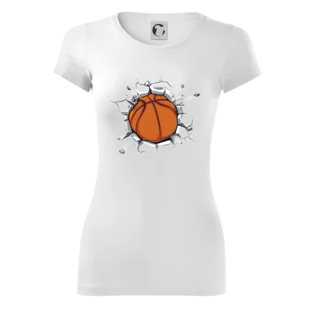 Basketbal lopta v triku