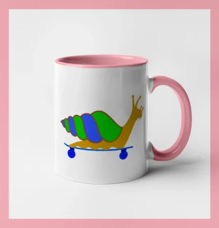 Šnek na skateboardu (Moňas)