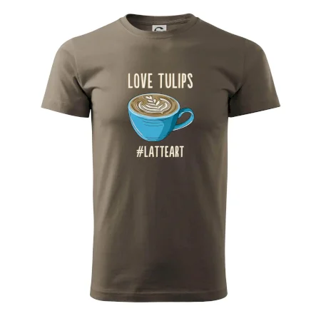 Love tulips - latteart (Radek Pilař ART)