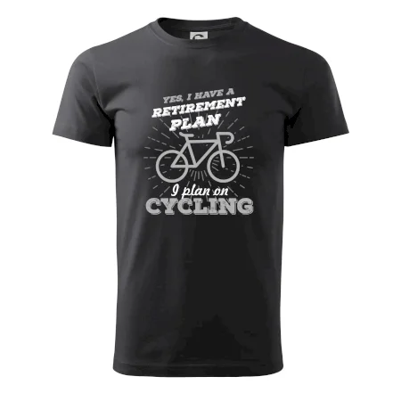 Sivý bicykel - Yes, I have a retirement plan, Aj plan on cycling