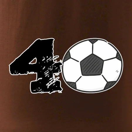 Futbal okrúhle narodeniny 40