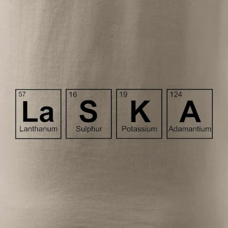 Láska  - periodická tabuľka