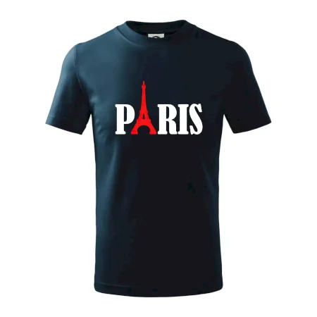 Paris nápis Eiffelova veža