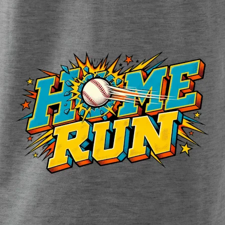 Home run komiksový nápis